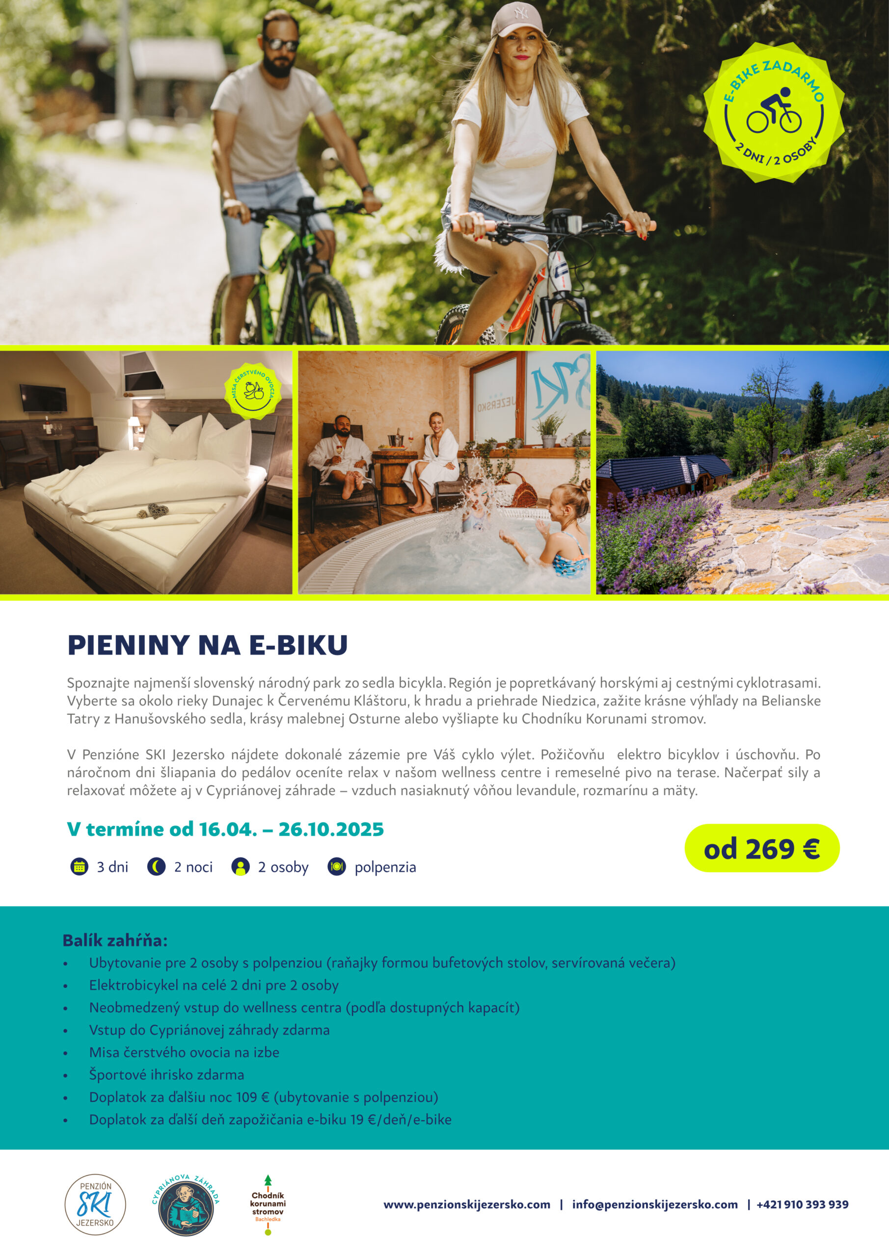 Pieniny na e-biku